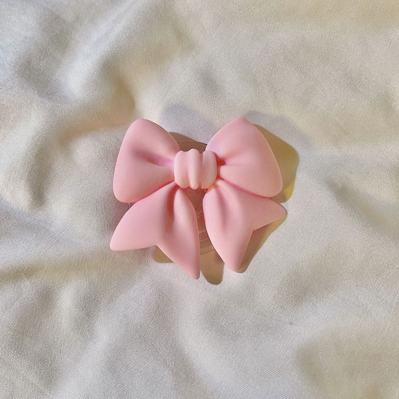 Girl Heart Bow Bracket Lazy Binge-watching
