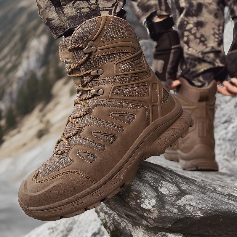 Bottes de randonnée en plein air pour hommes de taille moyenne 47