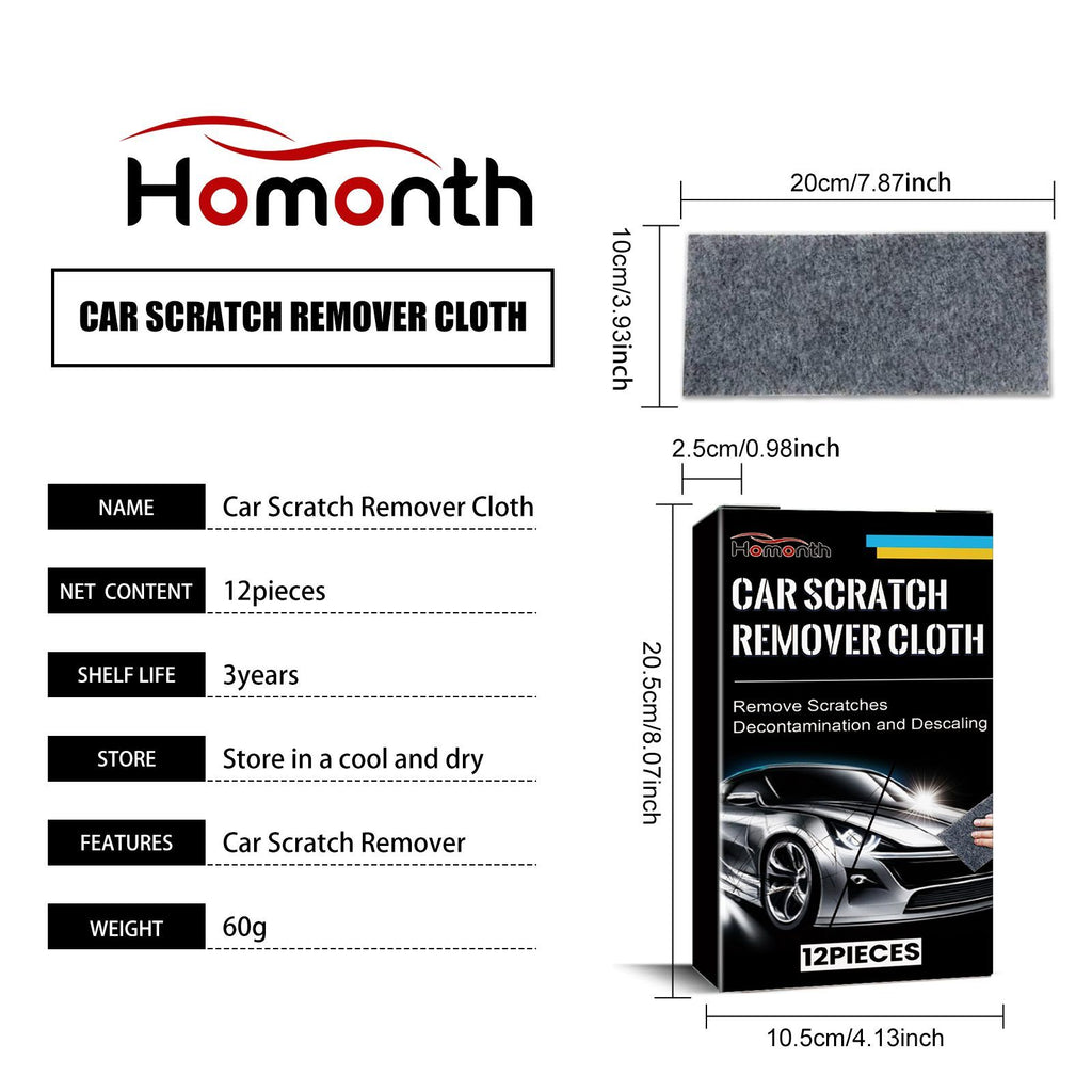 HOMONTH Automotive Scratch Care Cloths