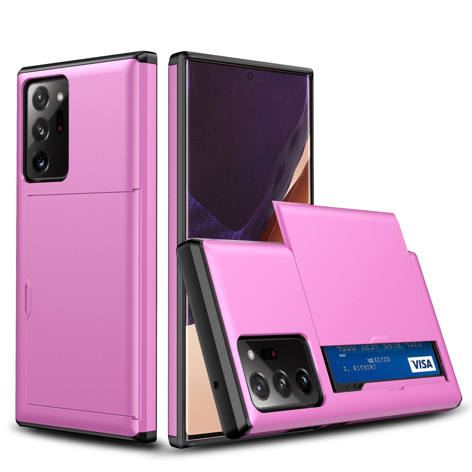 Boîte de téléphone à carte coulissante