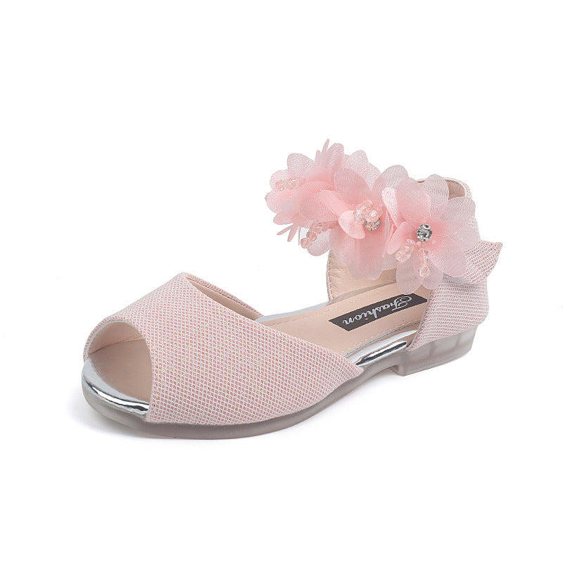 Flower Fish Bouche Sandales d'été pour enfants