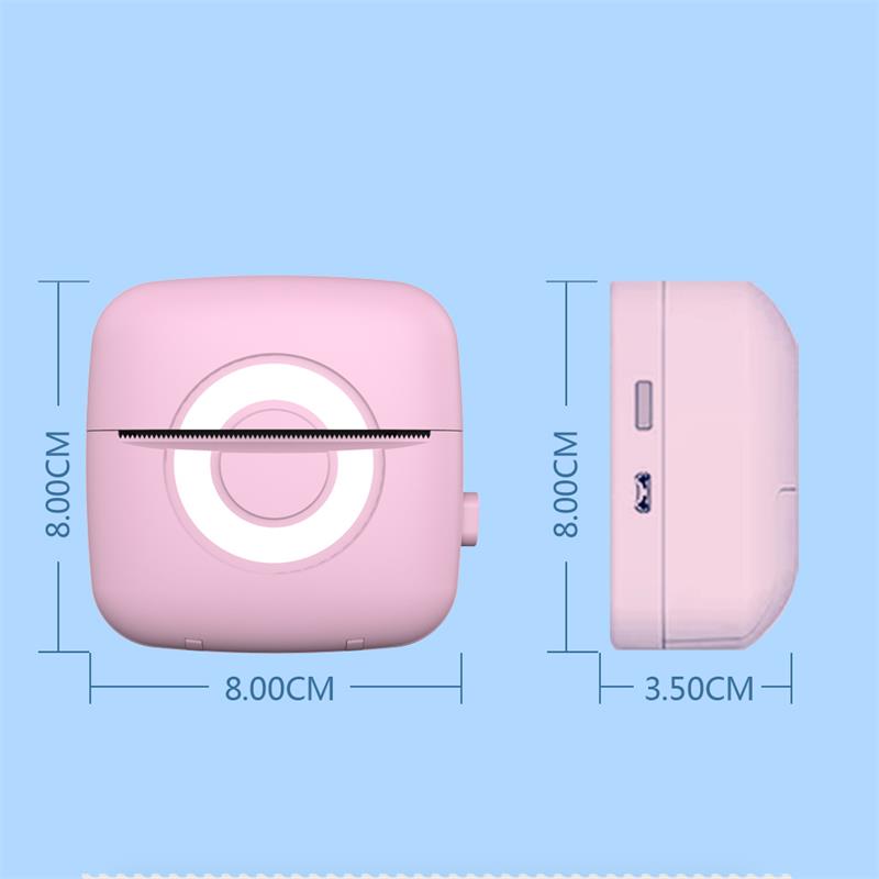 C13 sticker label printer can be connected to Bluetooth