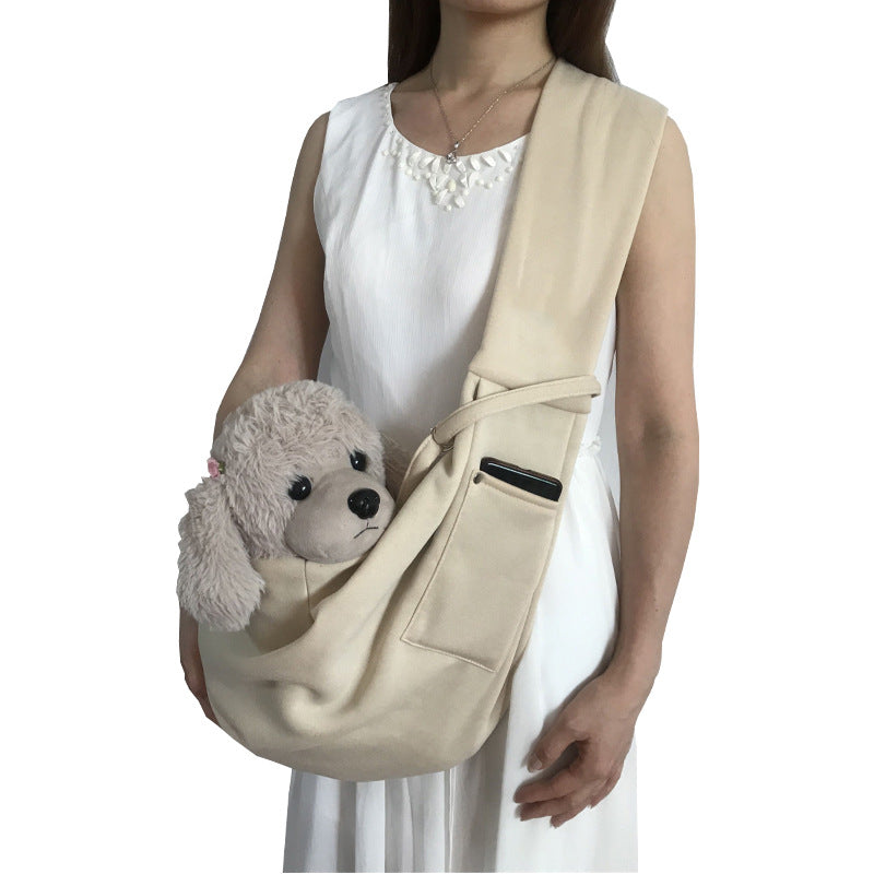 Polyester Pet Crossbody Sac avec poches