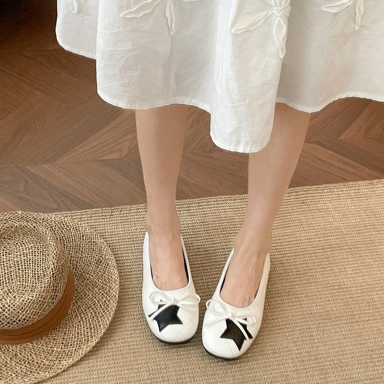 Niche Elegant Fivepointed Star Flats
