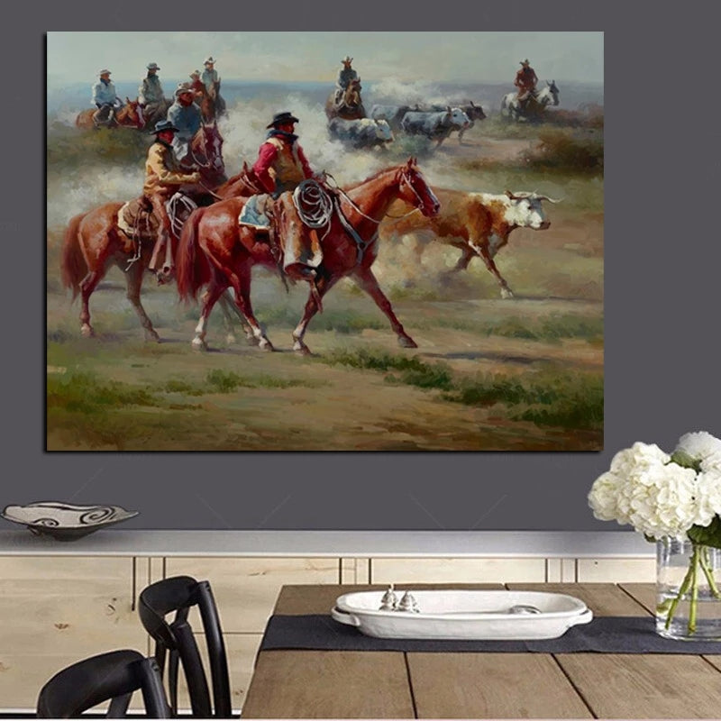 Peinture sur toile Affiche rustique Impression Wall Art Photo