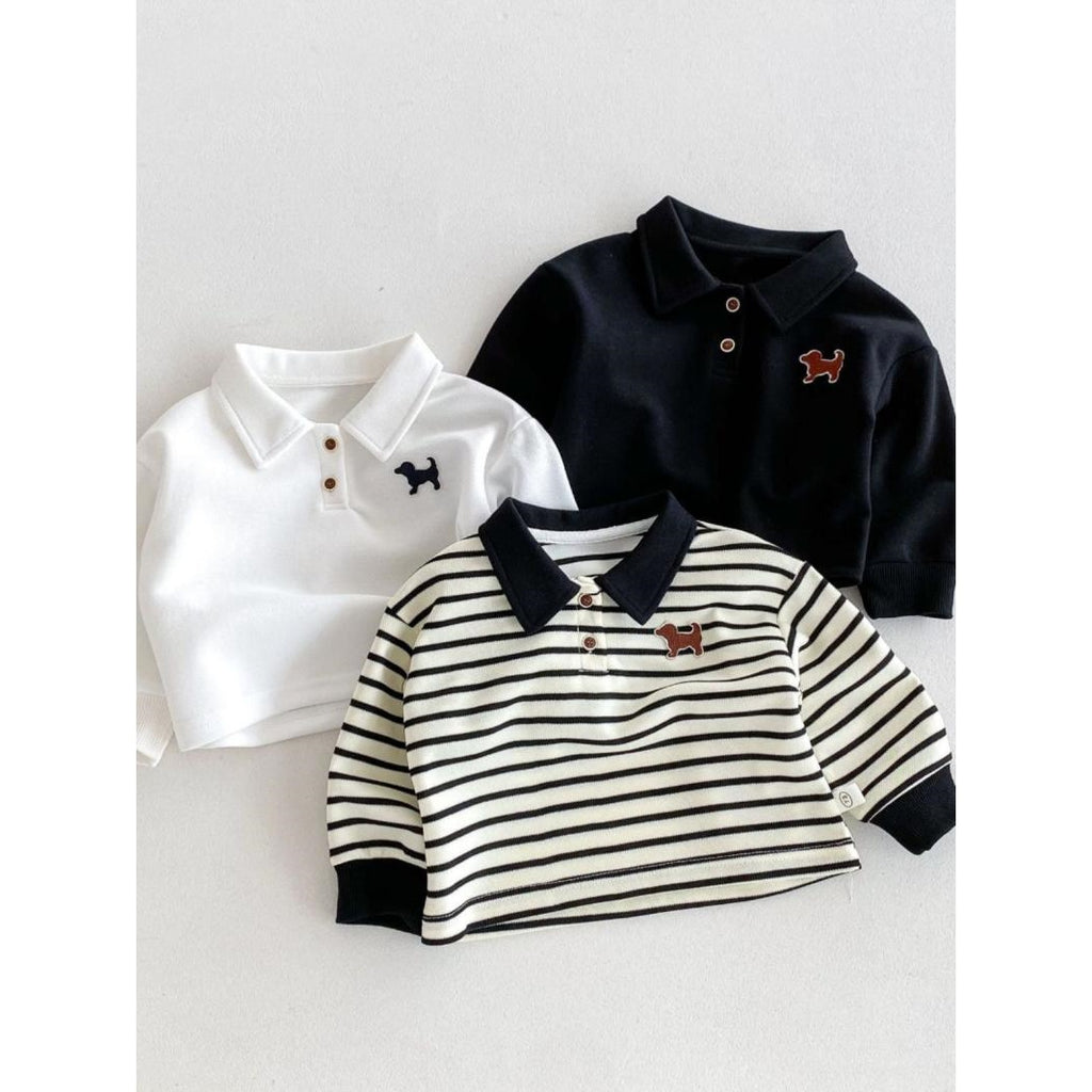 Chemise à manches longues pour enfants