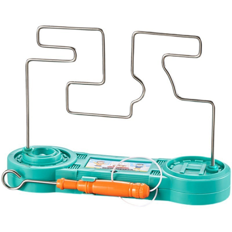 Electric Wire Maze jeu de puzzle de bureau jouet pour les enfants concentration oeil à la main coordination Ed