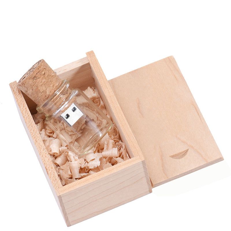 Disque de stockage de bouteille de lettering en bois personnalisé