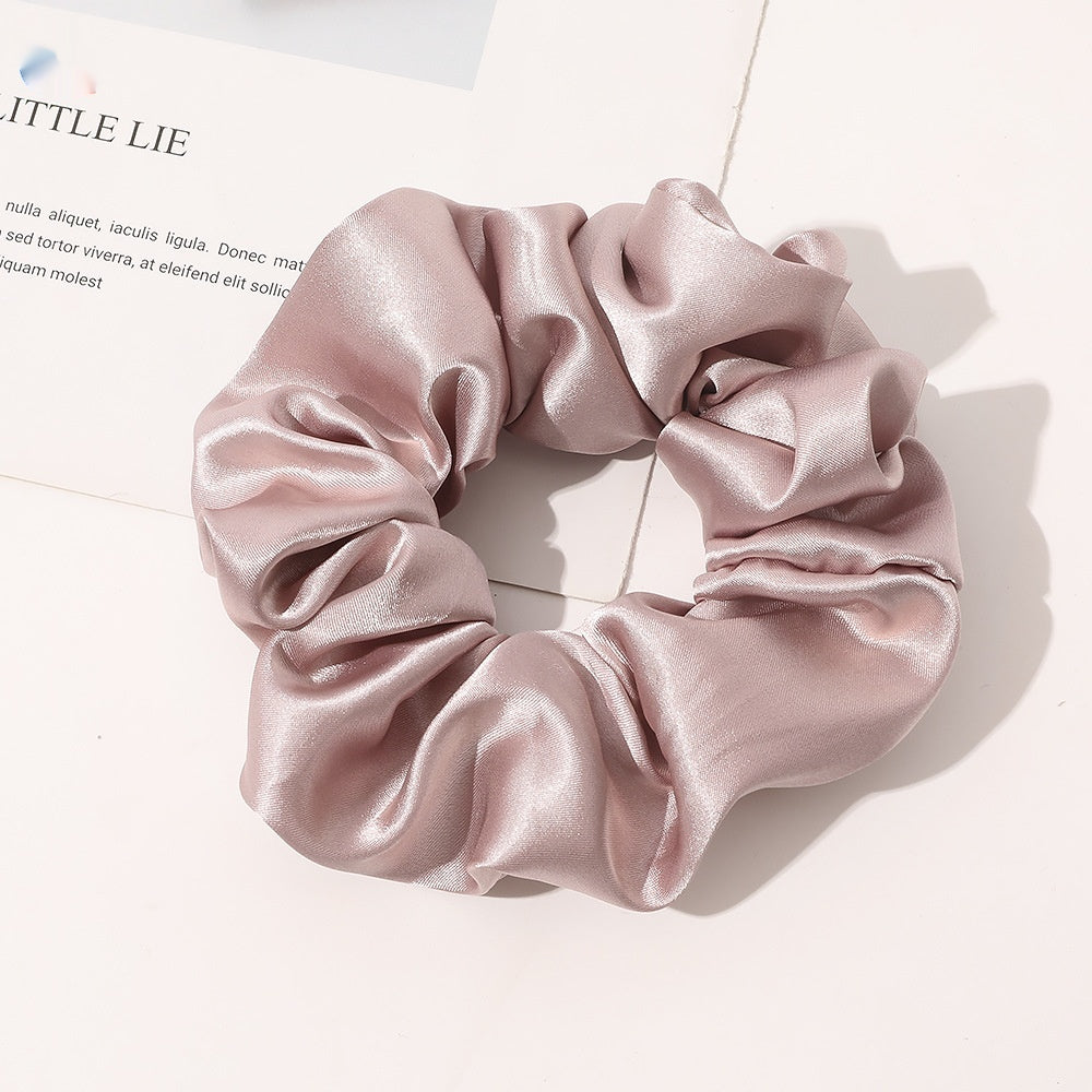 Soie Grande Intestine Soie douce Satin Haute de gamme Anneau de cheveux
