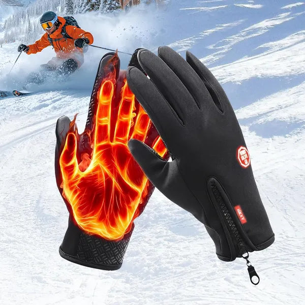 Gants thermiques d'hiver antidérapants pour hommes et femmes