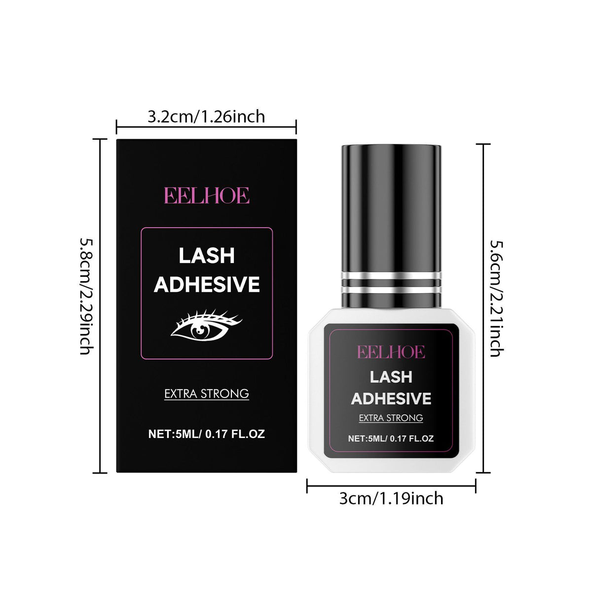 Faux cils adhésifs