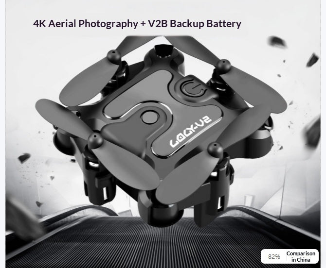 Mini drone pliant