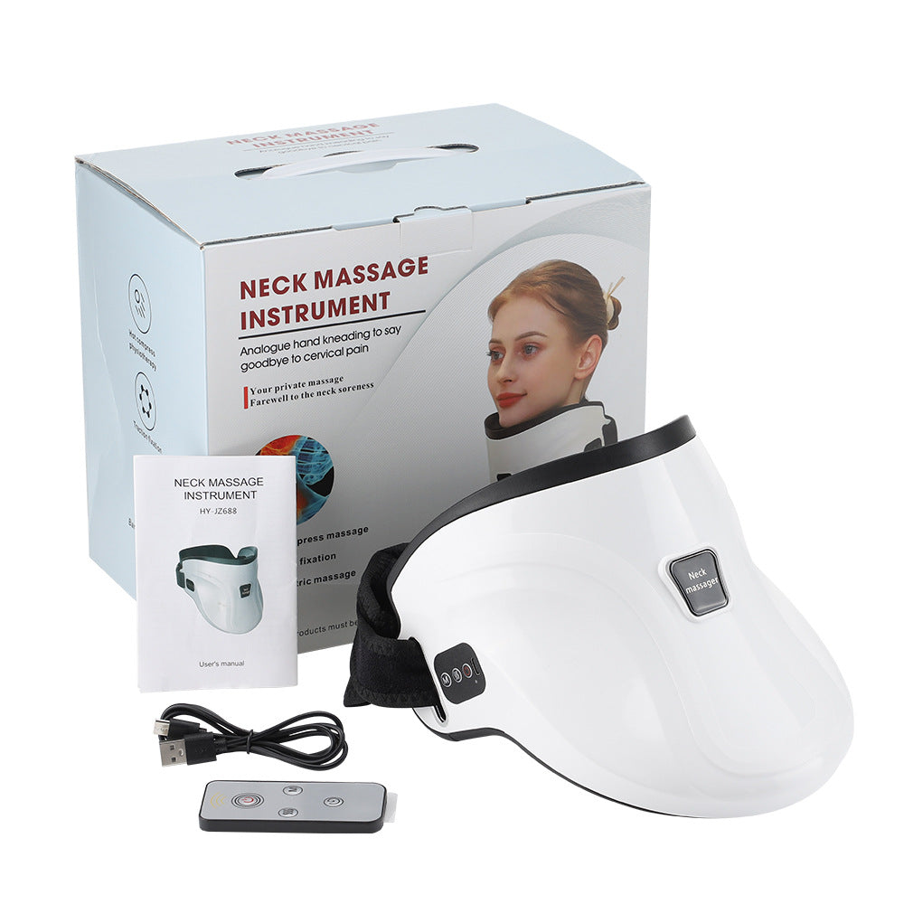 Instrument de massage à la pression d'air fixe de compression électrique de collier de compression