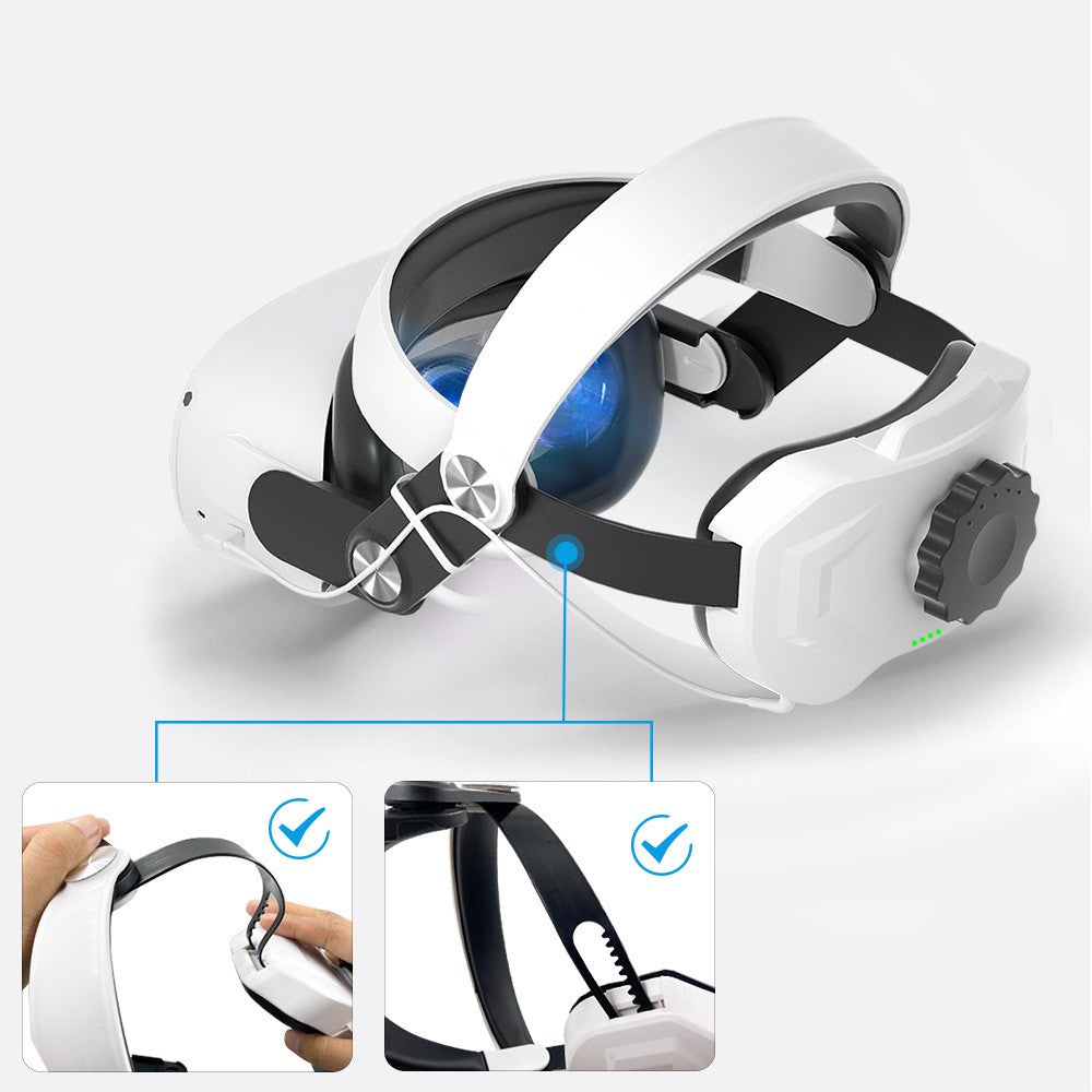 Vêtements de tête Réglage d'alimentation mobile Non-pression Face Vr