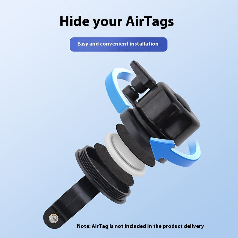 Bicycle Bell AirTag locator Bracket de montage dissimulé