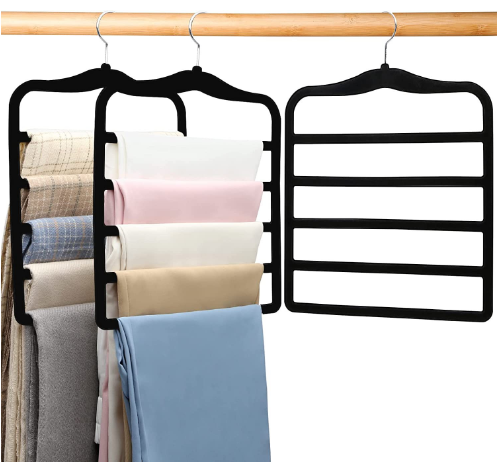 Pantalon floqué multicouche rack-black-3 pack-pe sac