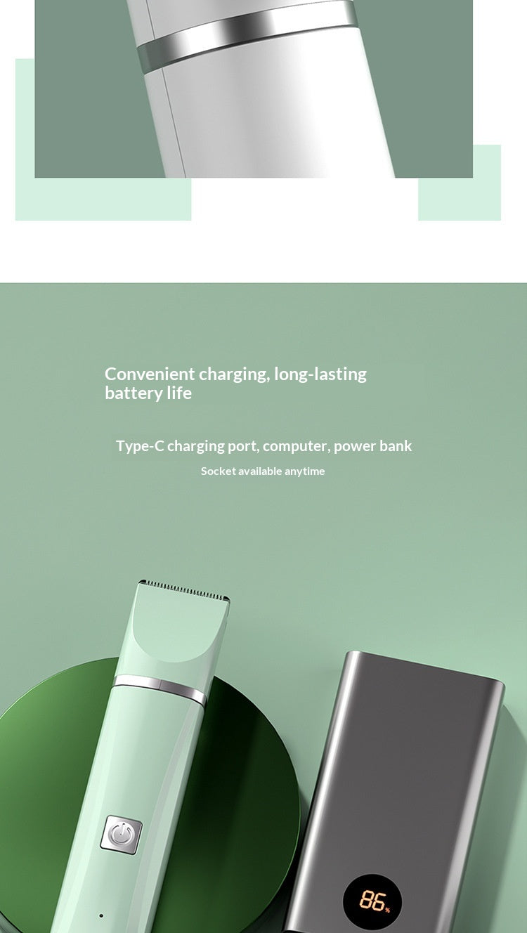 Clipper portatif rechargeable pour animaux de compagnie