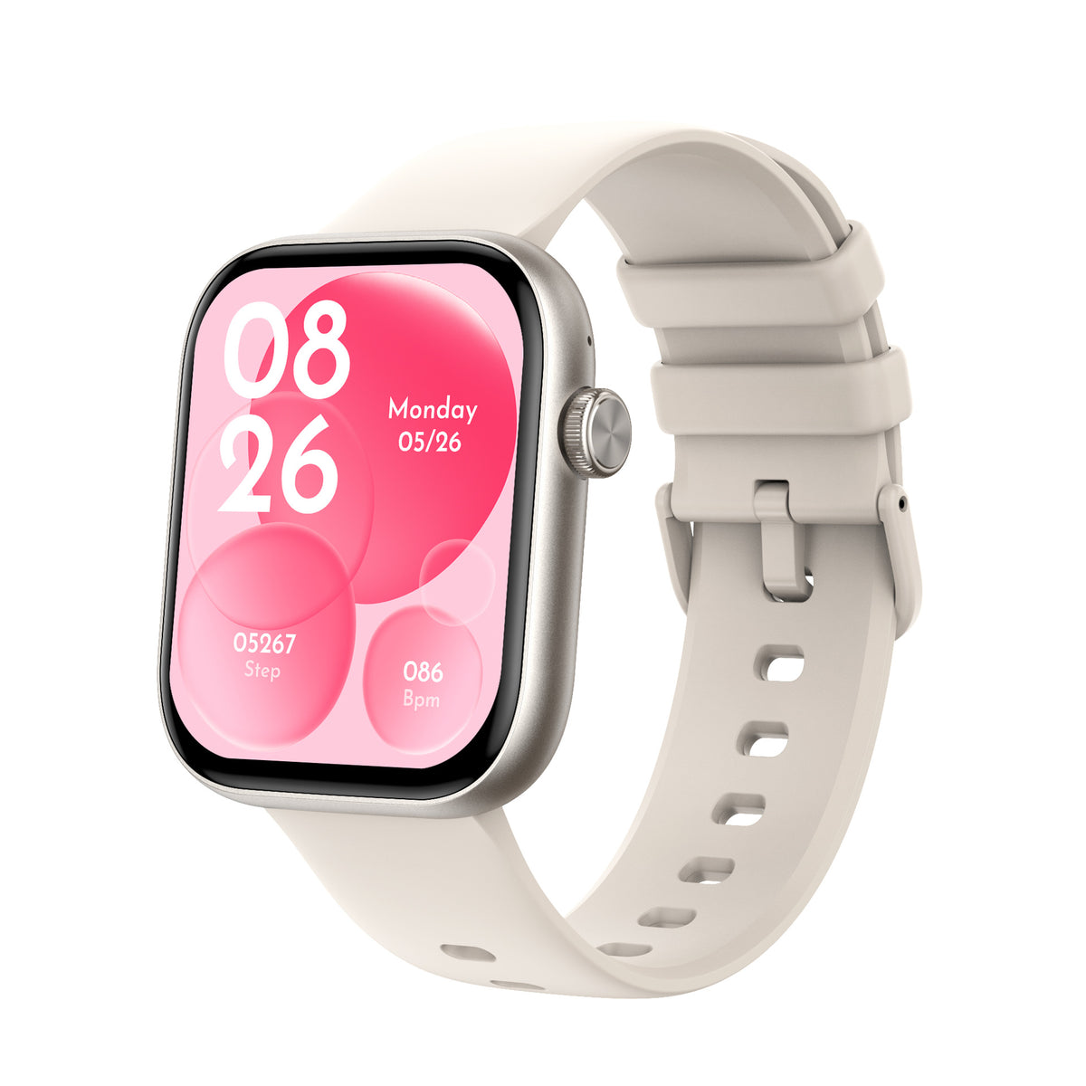 Chargeur sans fil P89 Smart Watch Affichage tactile plein écran Appel Bluetooth