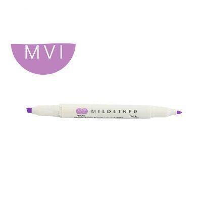 Stylo de marquage de couleur double tête élégant et doux