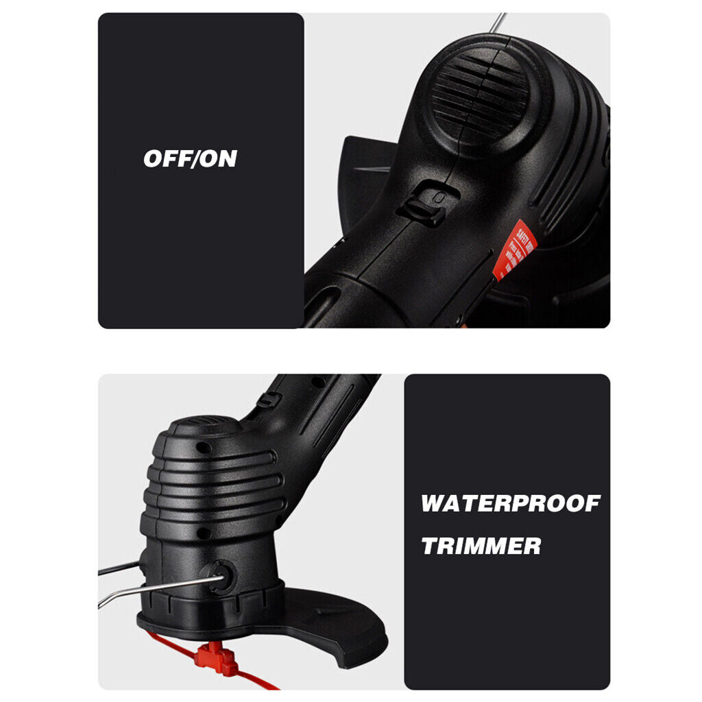Brushcutter sans fil électrique avec piles et chargeur NEW