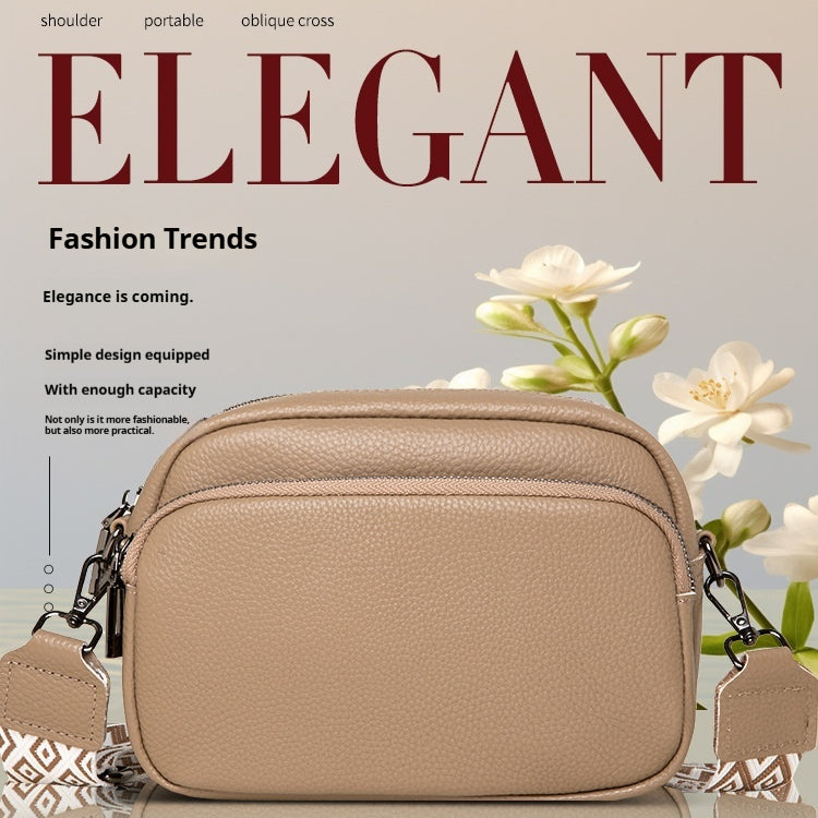 Sac carré en cuir de taille supérieure pour un seul corps