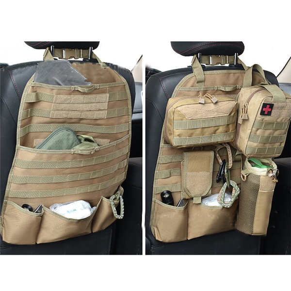 Sac de couverture d'organisateur de siège arrière universel multifonctions