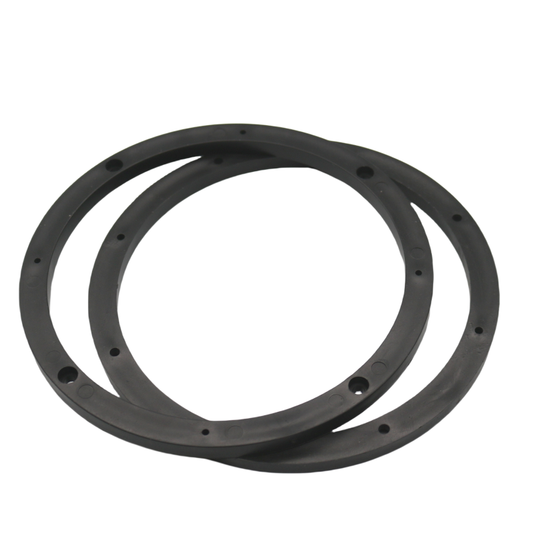 2pcs Épaisseur 9MM 6.5Speaker Spacers Universal Car Audio Speaker Soild Pad Subwoofer Mid