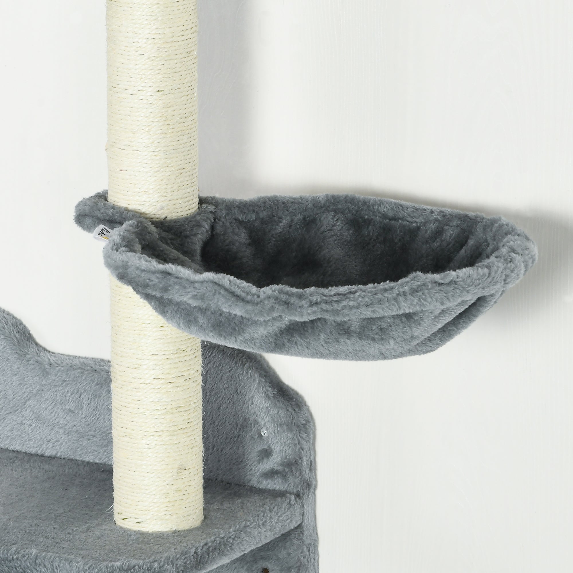 Étagère pour chats de 4 pièces avec poste à gratter