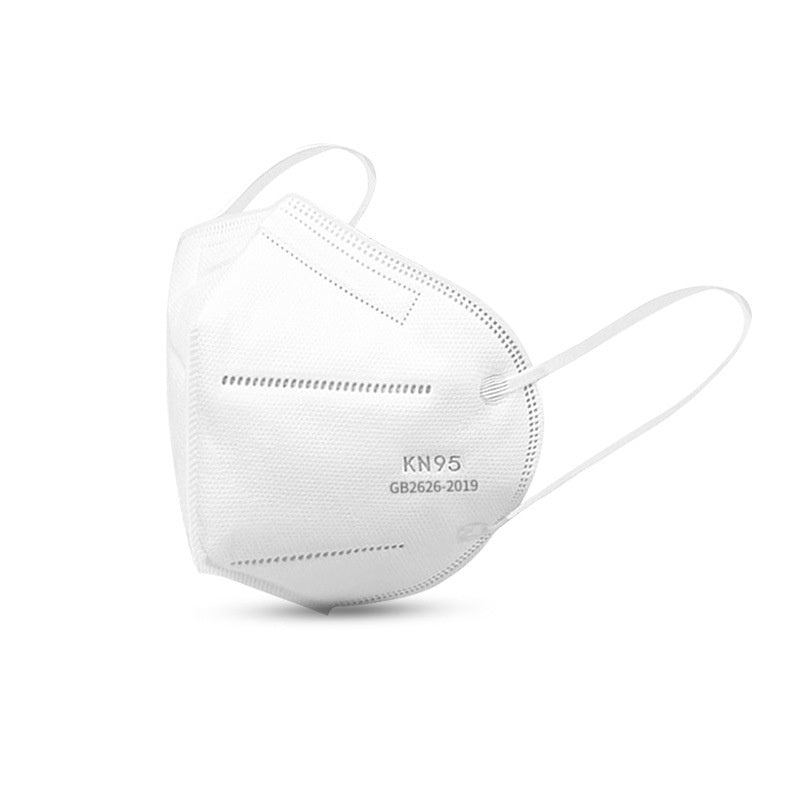 Masque KN95 de qualité industrielle anti-poussière emballé individuellement avec une bande d'éponge