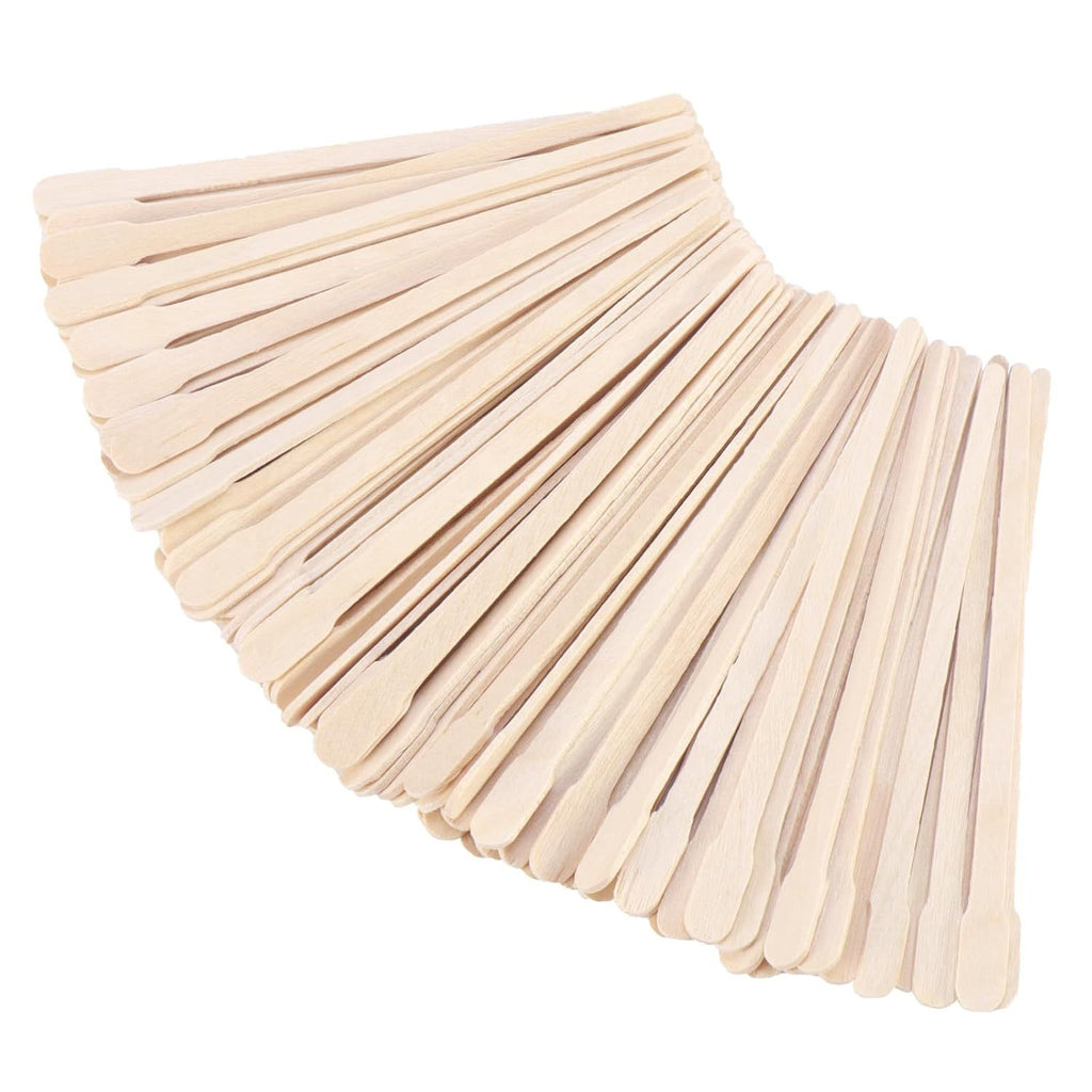 Ensemble de 600 spatules en bois - Bâtons en bois pratiques pour diverses utilisations dans les arts et l'artisanat
