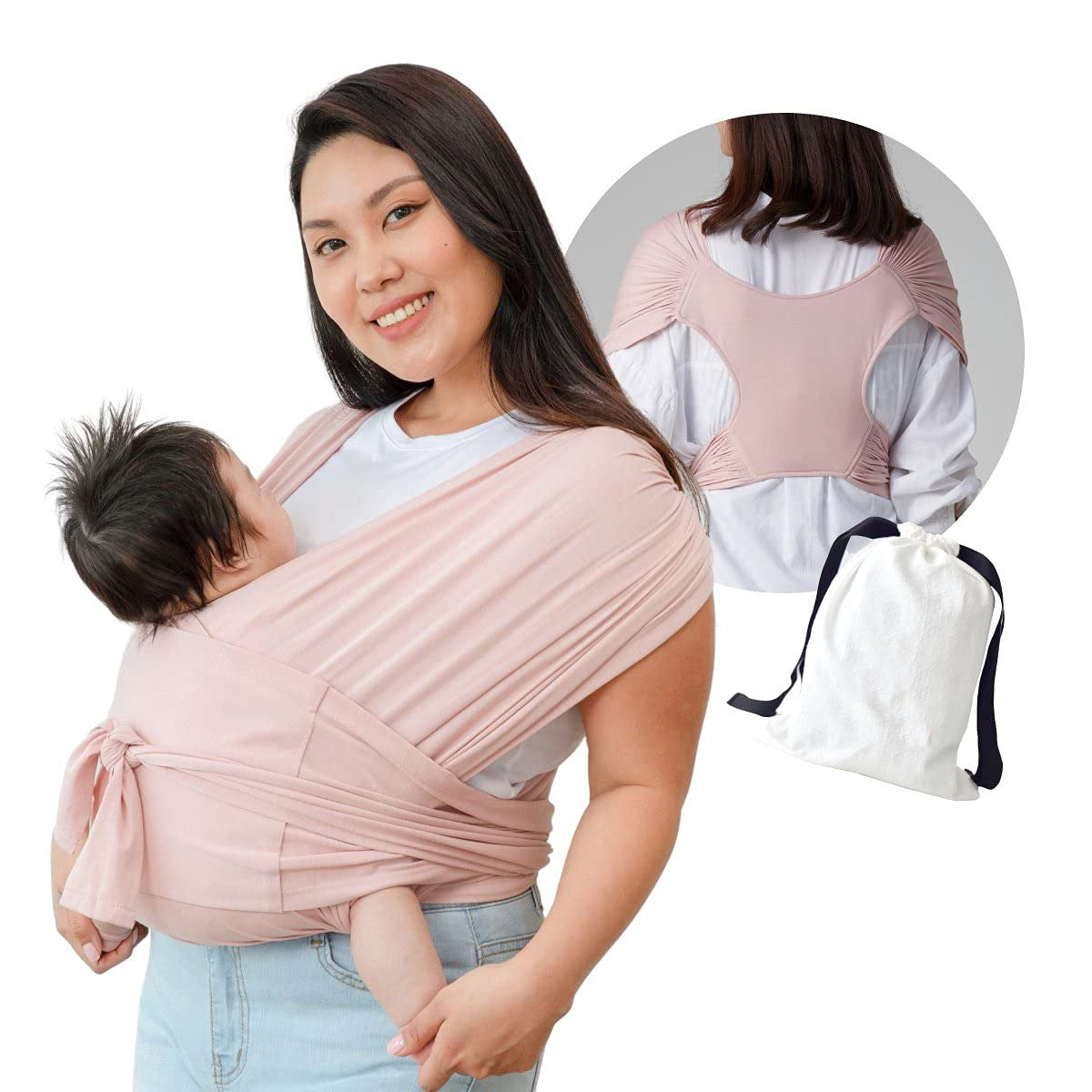 Été Cotton Cross Porte-bébé simple