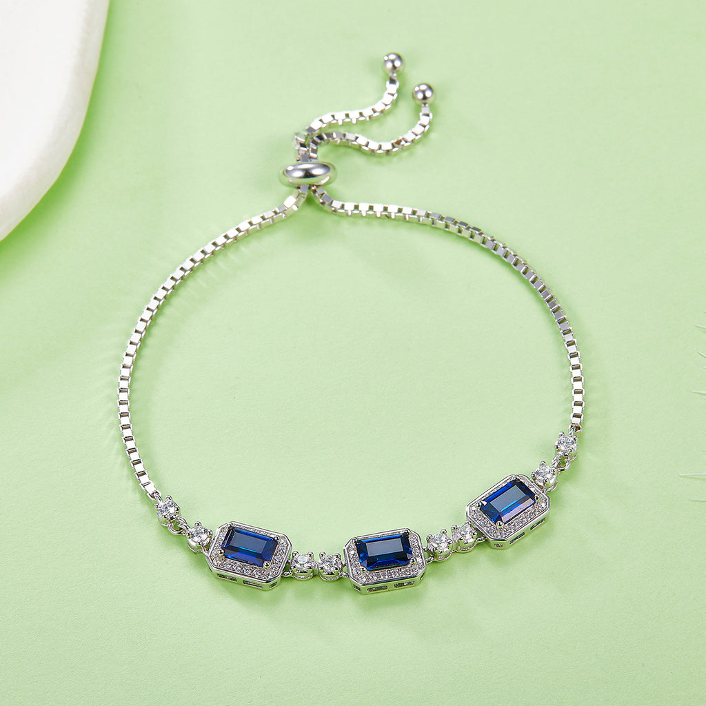 S925 Bracelet Bolo réglable en argent sterling