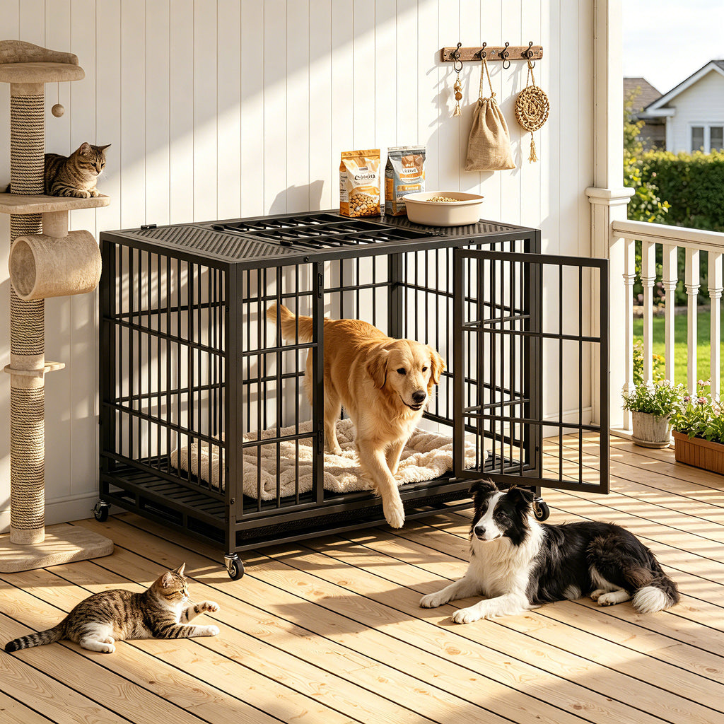 Crate de chiens lourds