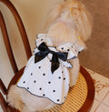Robe pour animaux de compagnie-Love-Black-L-Cotton fil-1 pièce