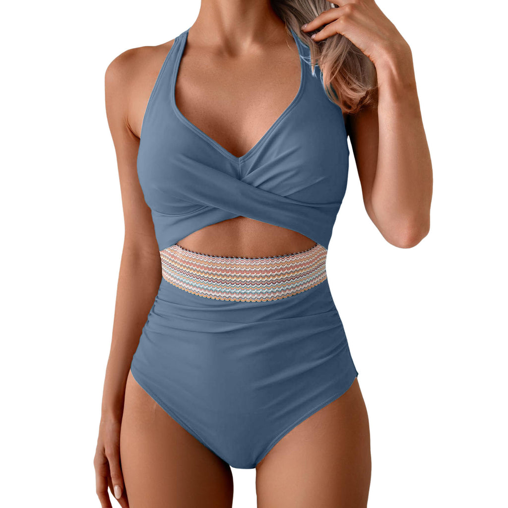 Maillot de bain unique pour femmes Plage Bikini casual