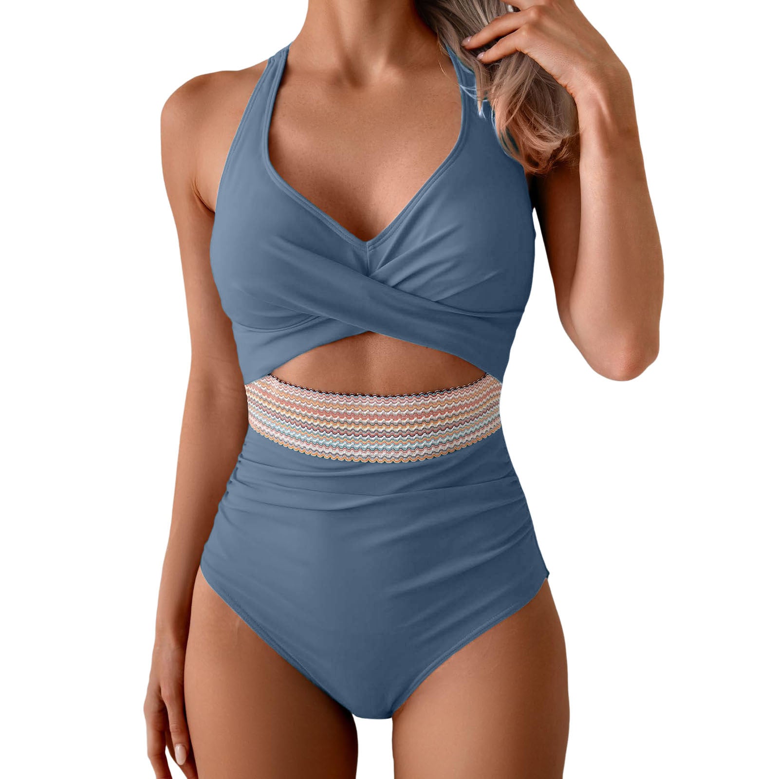 Maillot de bain unique pour femmes Plage Bikini casual