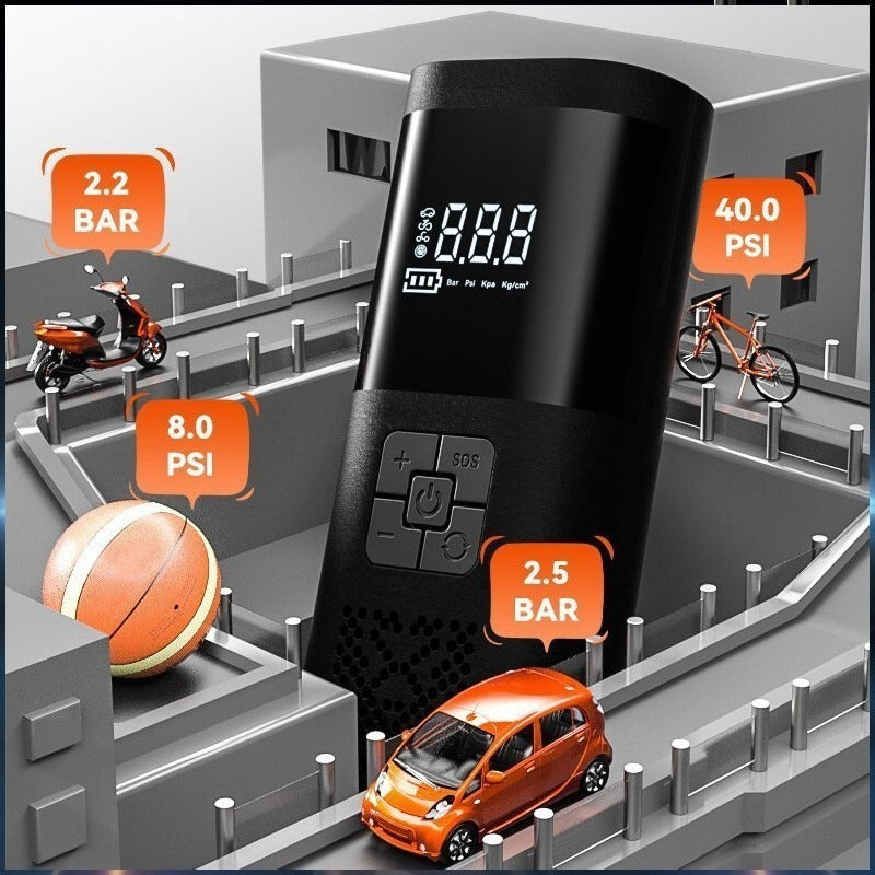 Compresseur d'air portable pour motos