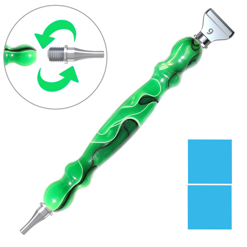 Alliage de fil métallique Stylo de forage de point de dessin diamant