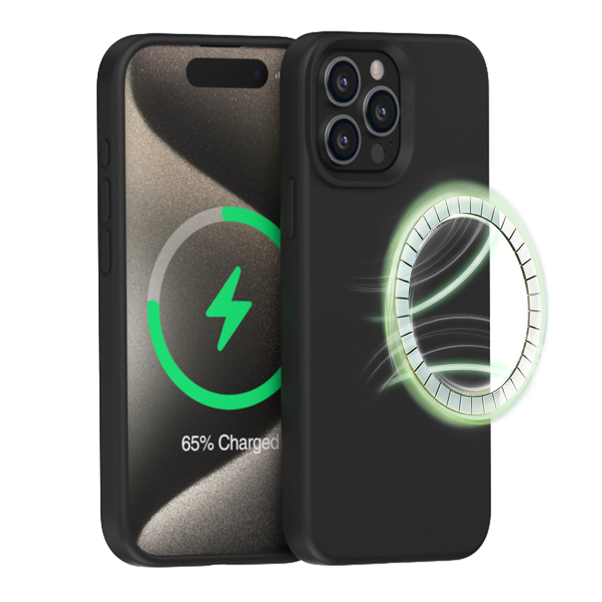 Business Magnetic Silicone Simple Phone Case