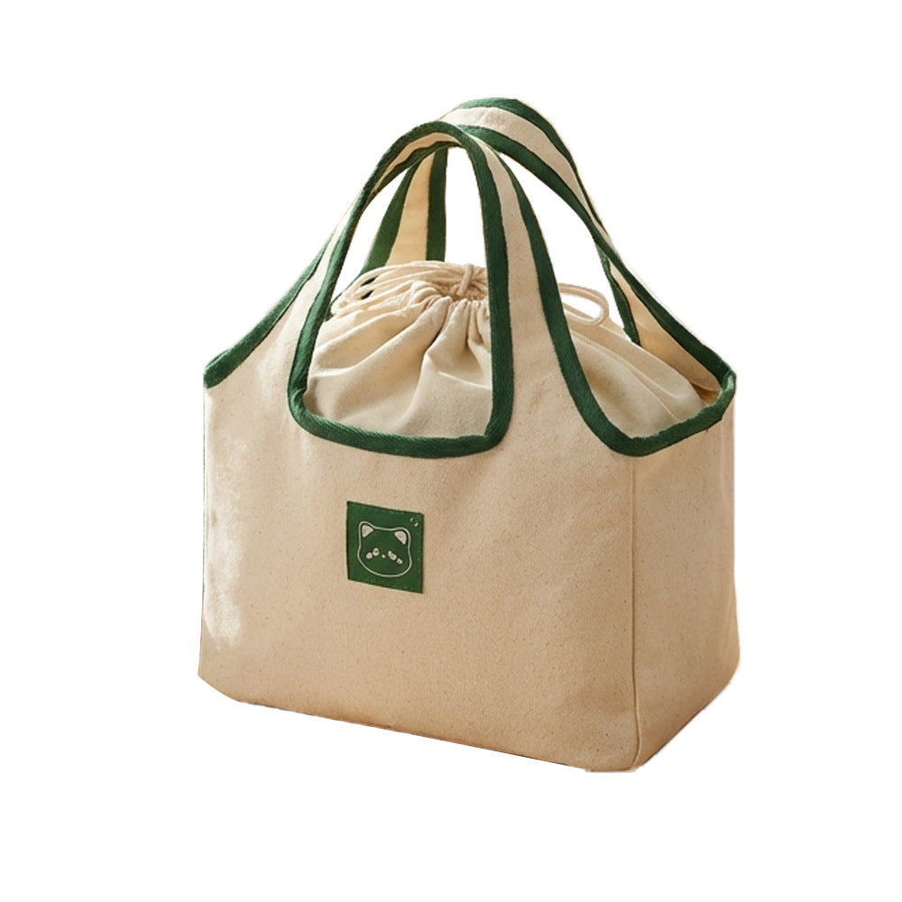 Sac à main en toile épaisse de style japonais