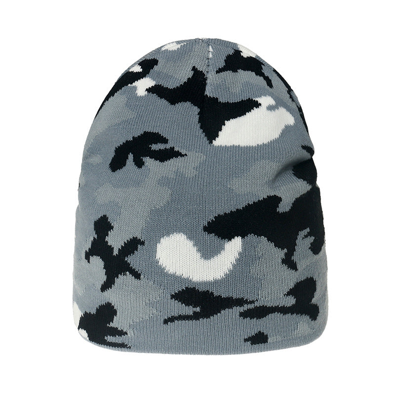 Bonnet Jacquard Camouflage pour hommes