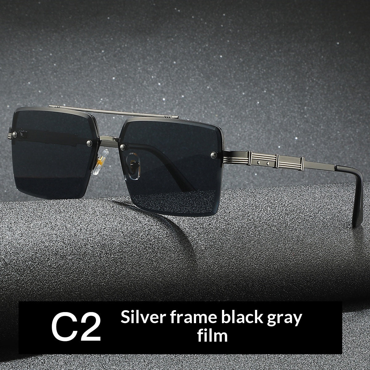 Lunettes de soleil polyvalentes pour hommes Vintage