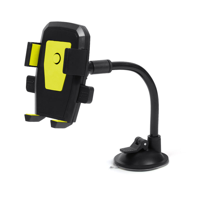 Pare-brise Hose Style Support de téléphone de voiture Suction Cup Mount Center Console Téléphone Brackettout