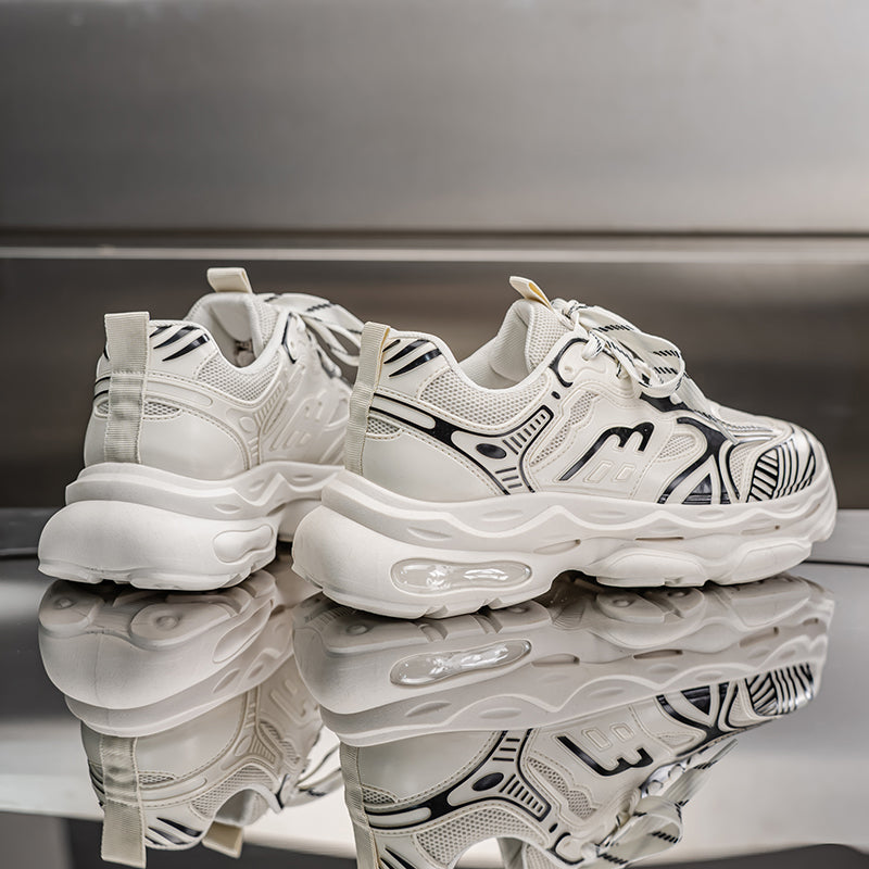 Printemps Hommes Respirant Mesh Chaussures papa