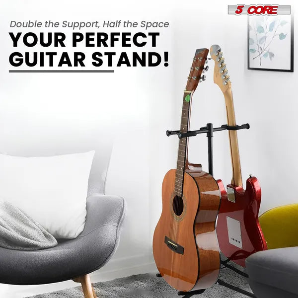 Support universel pour 5 guitares réglables Support universel