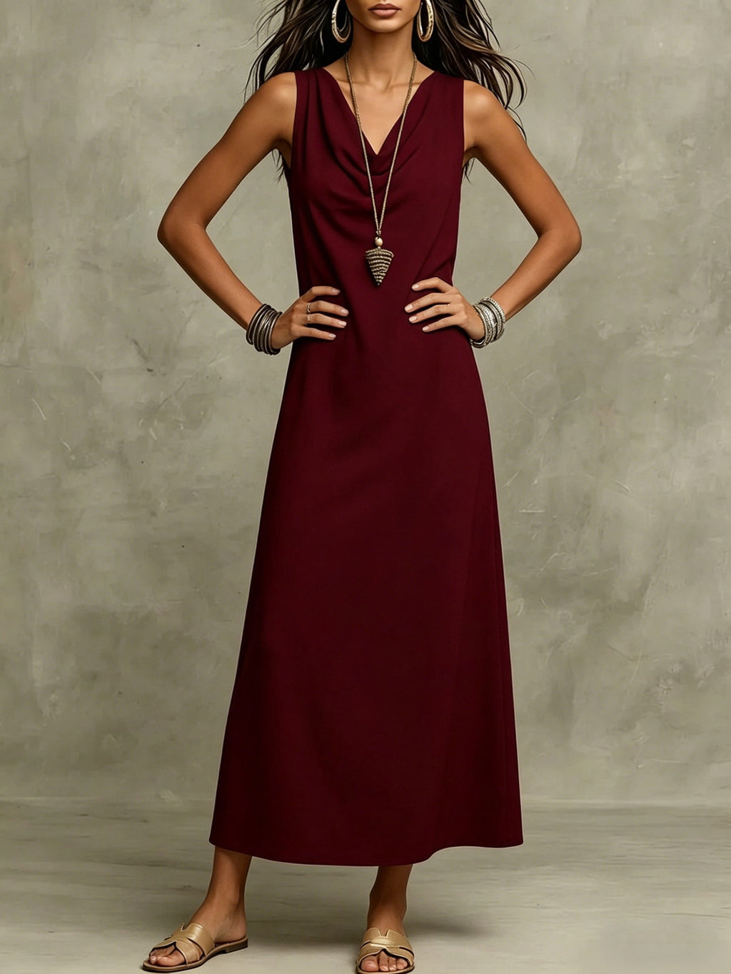 Robe d'été de mode féminine