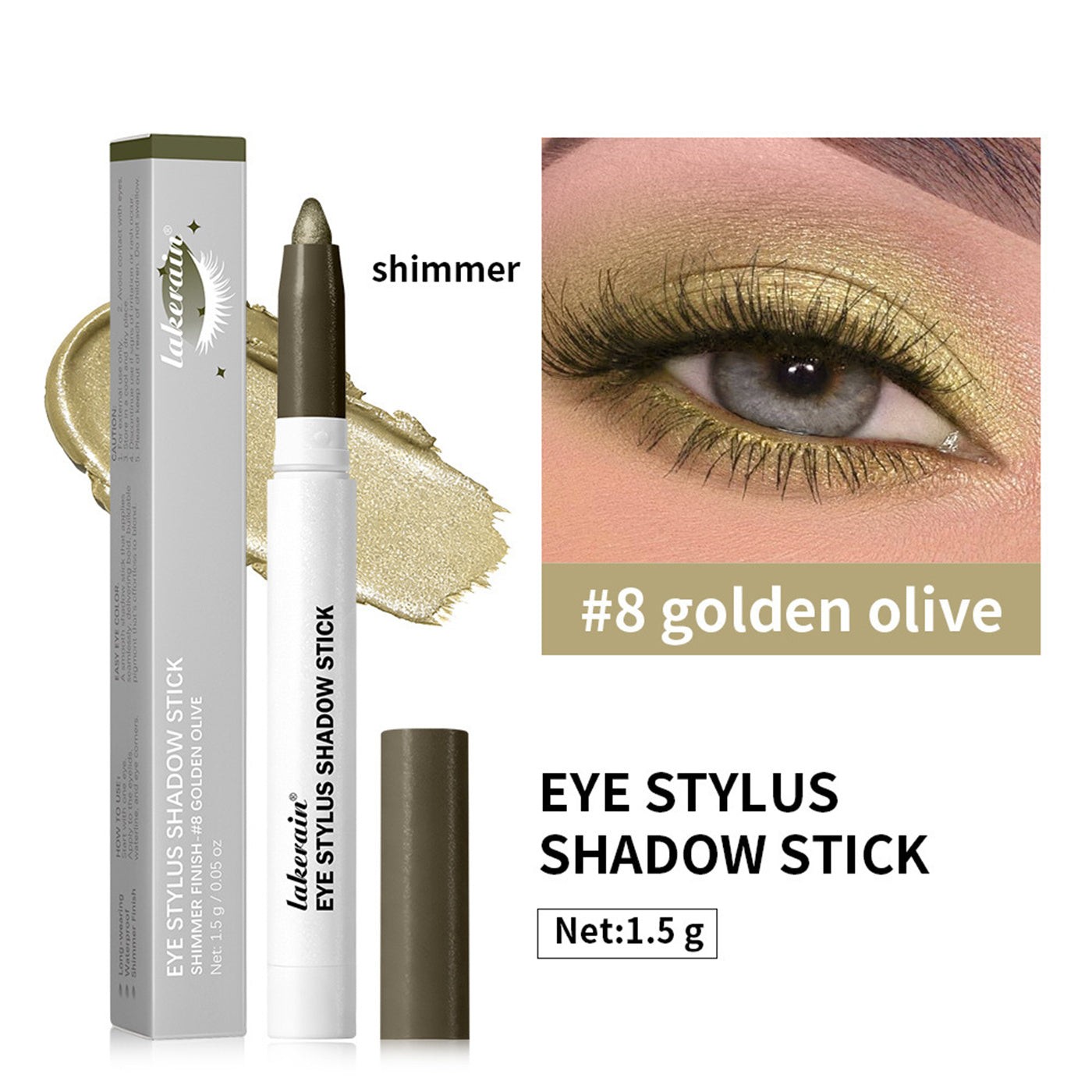 Crème Eyeshadow Stickly une fois pour un look parfait
