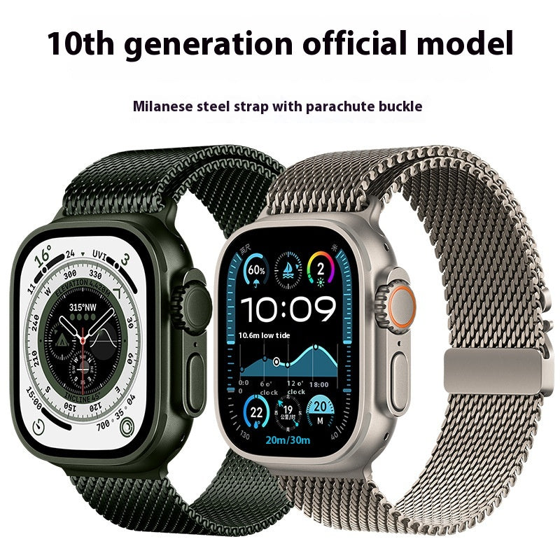 Convient pour bracelet de montre Couleur primaire Milanis ceinture en acier
