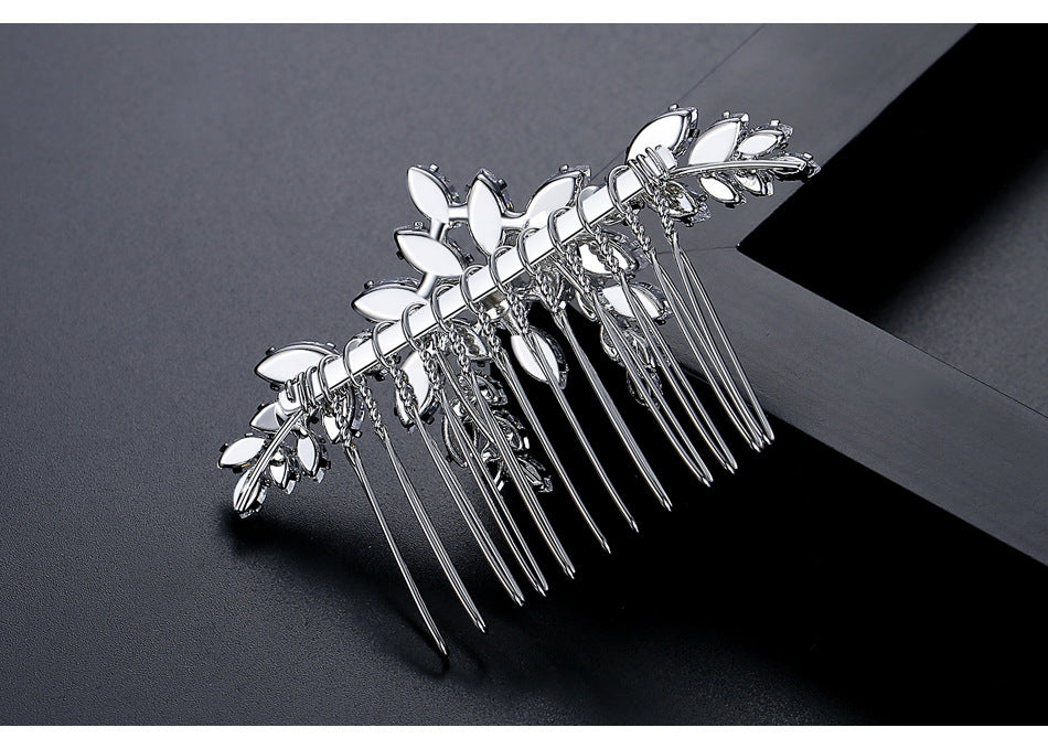 Accessoires pour cheveux en cuivre incrusté de cuivre