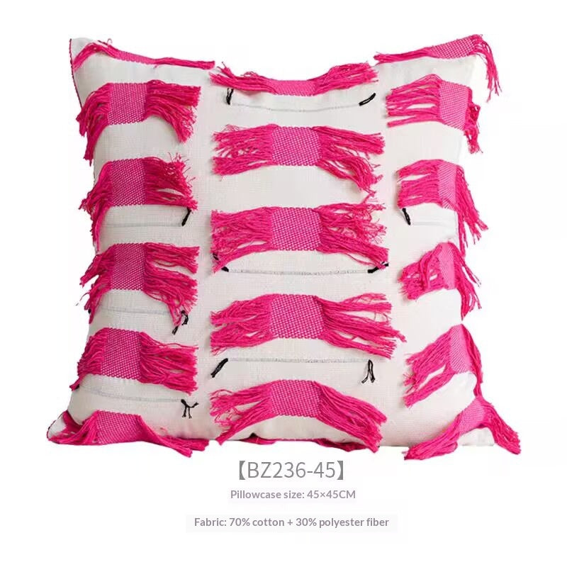 Jardin lumière-Luxury style français rouge salon Coussin
